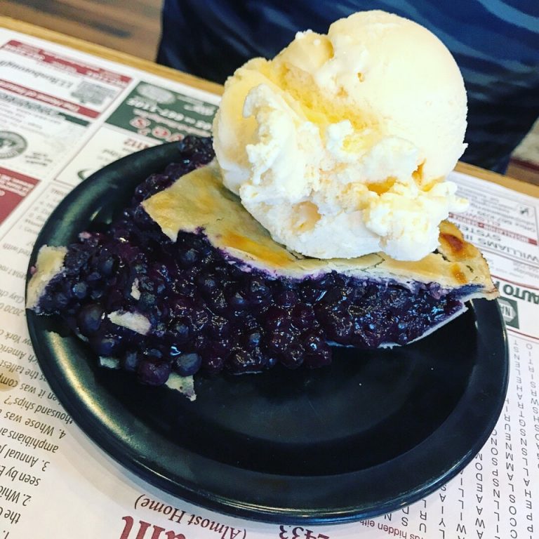 Pie! Helen's Restaurant Ellsworth, Maine